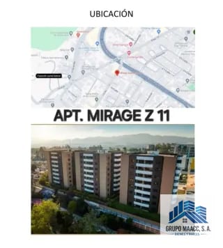 VENDO APARTAMENTO Z11 MIRAGE — Apartamento en Venta en Zona 11, Guatemala, Ciudad — miniatura 1 de 10