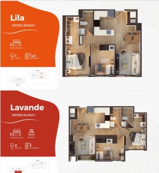 Apartamentos en venta en Edificio nuevo Vie Américas! En planos, para entrega 2027! — Apartamento en Venta en Zona 14, Guatemala, Ciudad — miniatura 5 de 8
