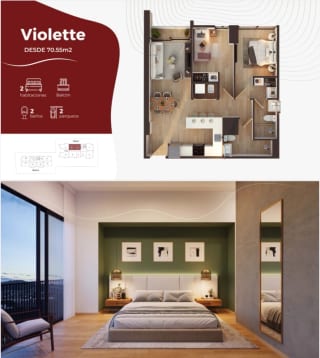 Apartamentos en venta en Edificio nuevo Vie Américas! En planos, para entrega 2027! — Apartamento en Venta en Zona 14, Guatemala, Ciudad — miniatura 4 de 8