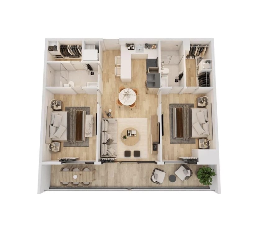ferre 10 dos hjabitaciones en venta — Apartamento en Venta en Ferré Diez, Zona 10, Guatemala, Ciudad — foto 1 de 10