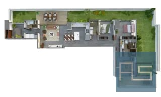 *Moderno Apto para estrenar en Alquiler de 3 habitaciones con jardín y dorm de servicio en Vista Hermosa II, zona 15*  — Apartamento en Alquiler en Arles, Zona 15, Guatemala, Ciudad — miniatura 1 de 17