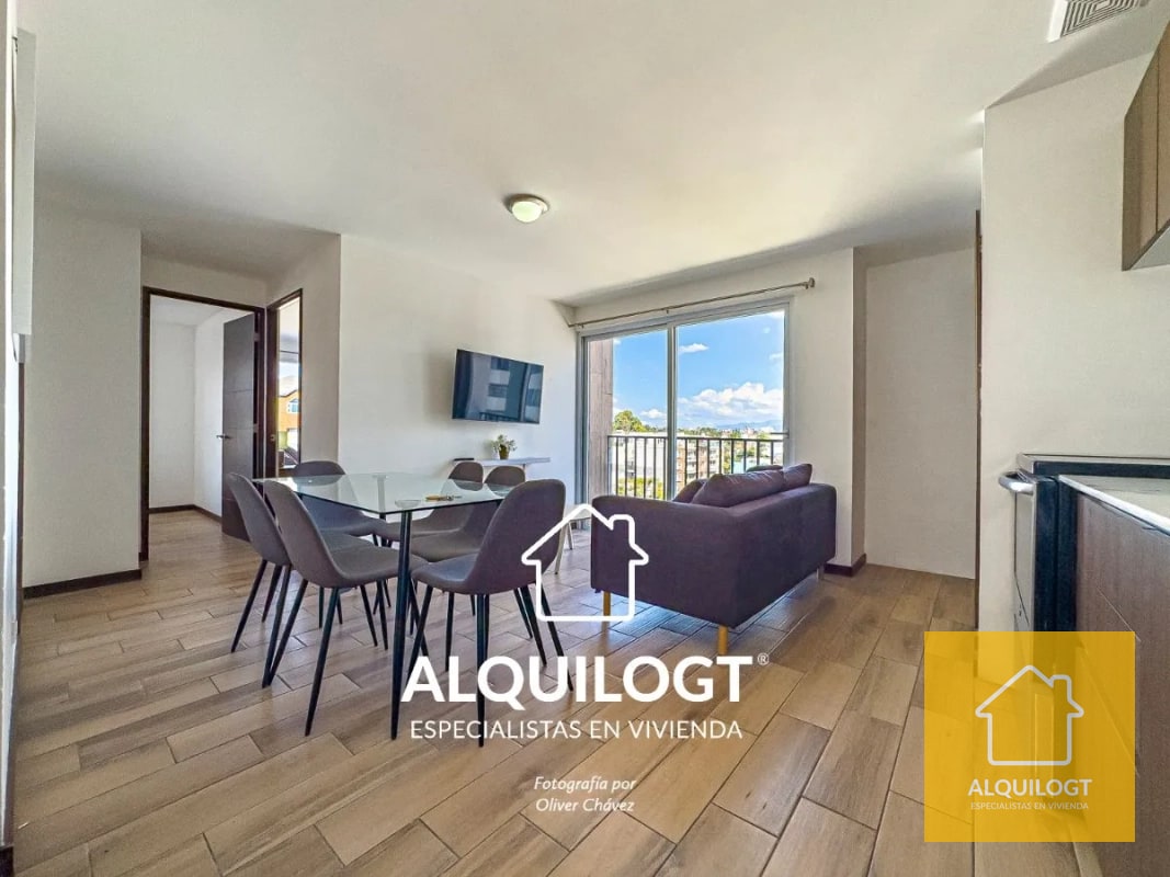 APARTAMENTO AMUEBLADO POR LA USAC / PETAPA ZONA 12 DE 2 HAB AGT2883 - 5