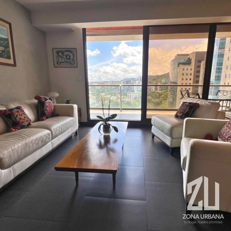 Penthouse de dos niveles con vista panorámica en Edificio Veinti4, Zona 10 - 3