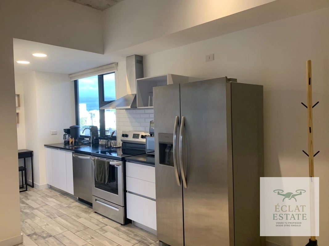Apartamento amueblado en zona 4 - 4