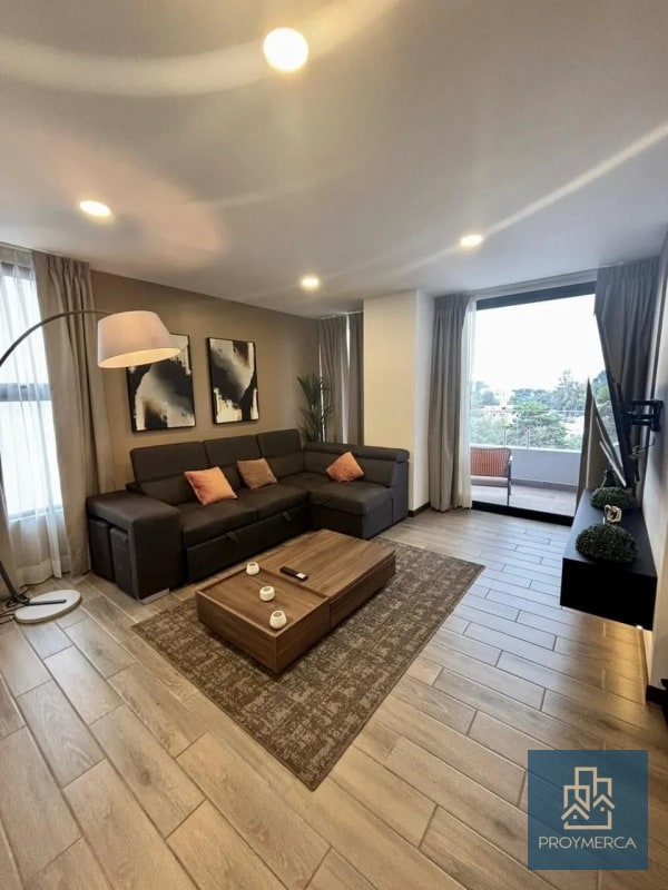 Apartamento amueblado en alquiler, Dual Vento, Zona 15 - 1