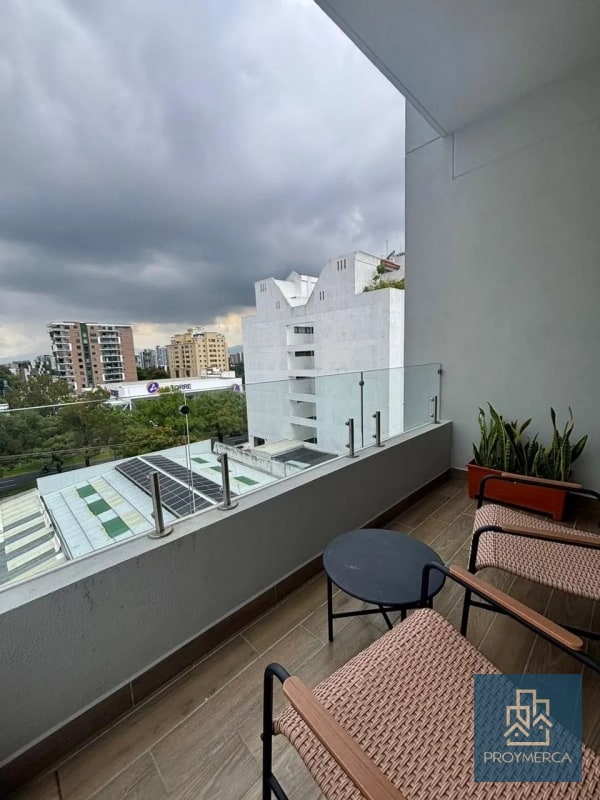 Apartamento amueblado en alquiler, Dual Vento, Zona 15 - 10