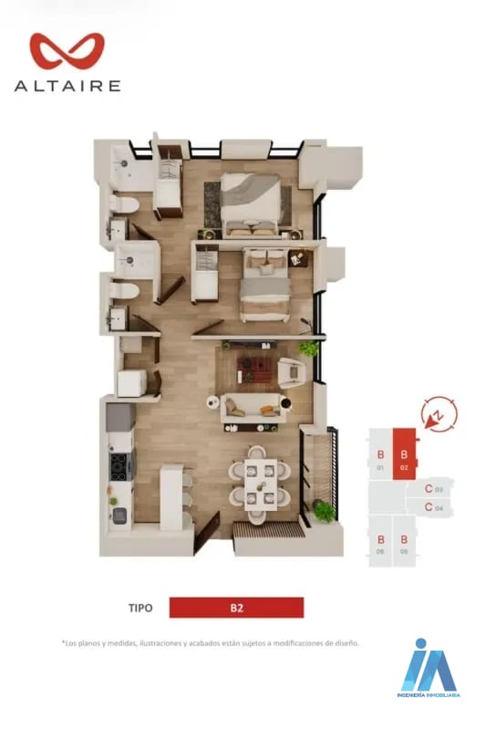 APARTAMENTO EN VENTA📍Edificio Altaire, z. 11 Una inversión inteligente con vistas espectaculares y diseño de vanguardia. — Apartamento en Venta en Zona 11, Guatemala, Ciudad — foto 7 de 10