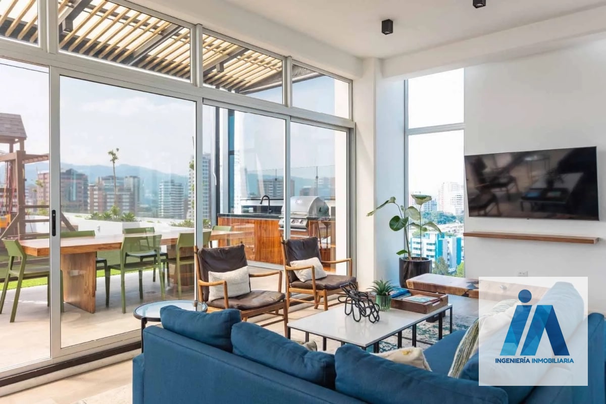 APARTAMENTO EN VENTA📍Edificio Narama, zona 13 Un espacio moderno y funcional, diseñado para generar alta rentabilidad y disfrutar - 1