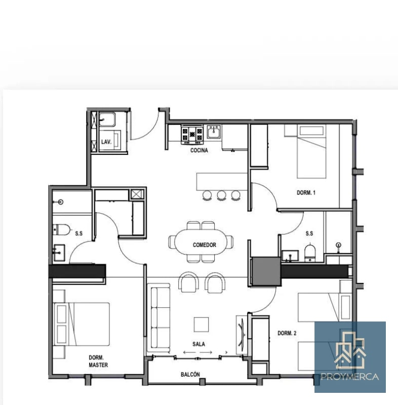 Apartamento en venta, Edificio Atarah, Zona 10 - 6
