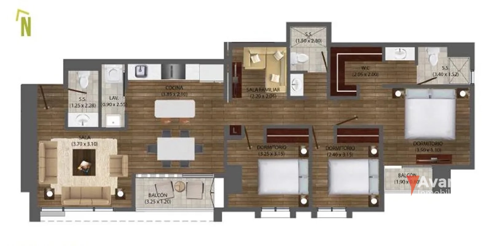 VENTA APARTAMENTO ZONA 15, VISTA HERMOSA I - 14