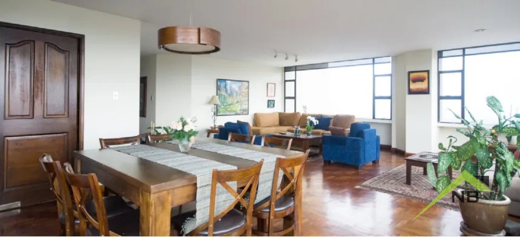 APARTAMENTO EN VENTA ZONA 13 CON VISTA AL LAGO Y VOLCANES - 1