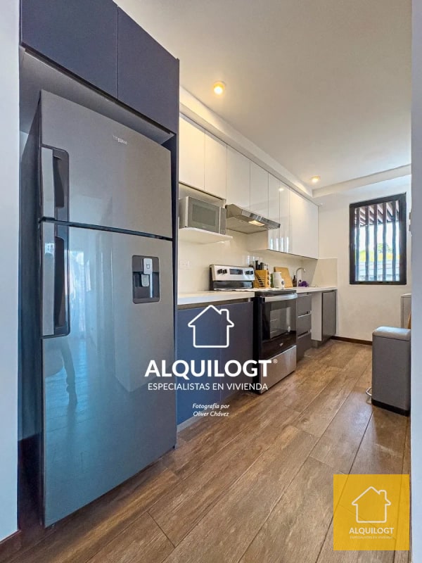 APARTAMENTO AMUEBLADO EN BRUNELO  ZONA 10 DE 1 HAB AGT2891 - 6