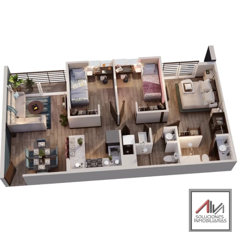 Apartamentos en Venta Santa Catarina Pinula Carretera a Laguna Bermeja - 11
