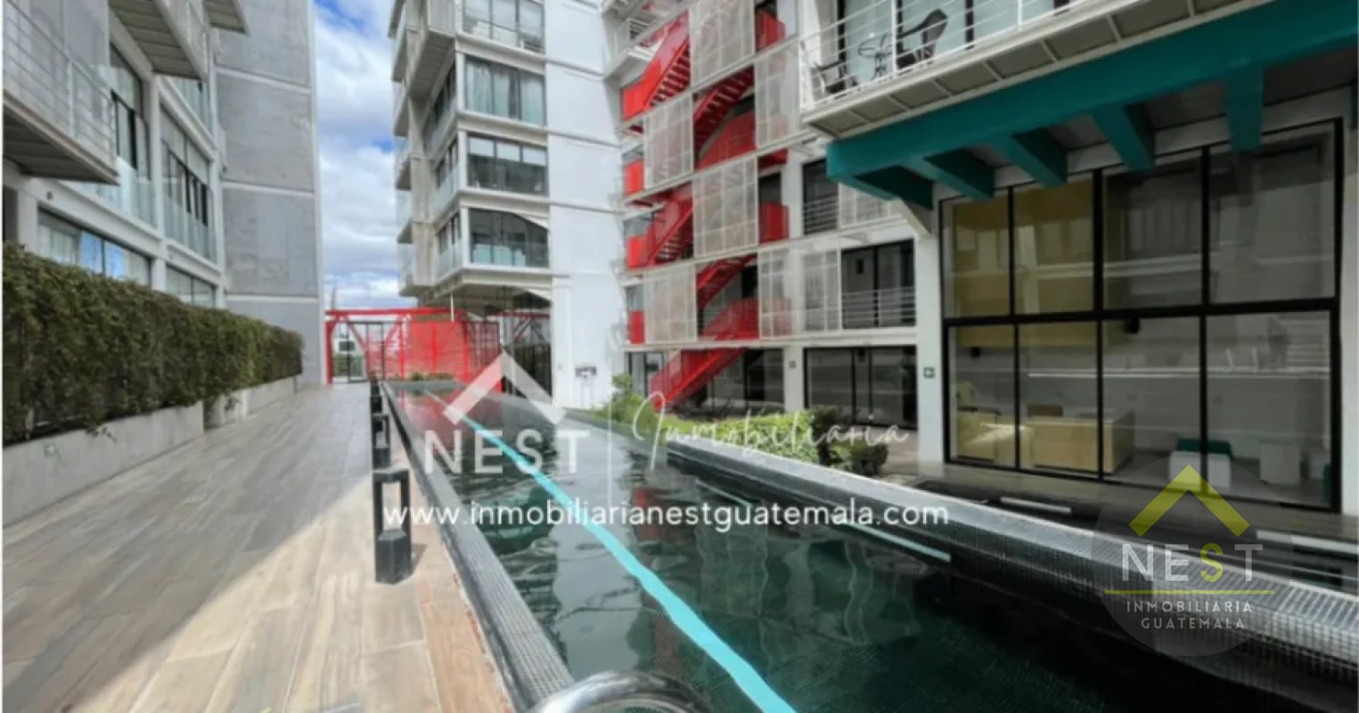 Penthouse amueblado con acabados de lujo y una terraza única, en Renta | SHIFT CAYALÁ - Zona 16 - 6