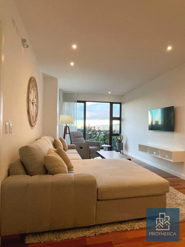 Apartamento amueblado en alquiler, Edificio Lucca, Zona 10 - 1