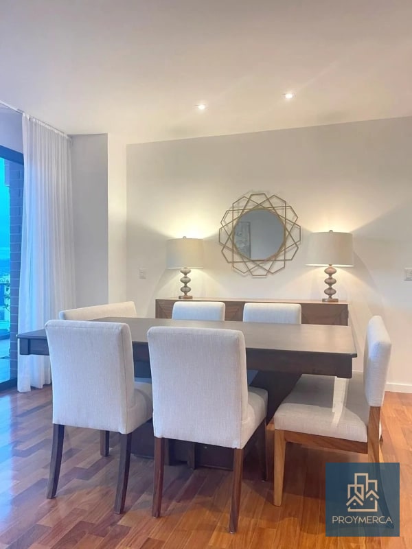 Apartamento amueblado en alquiler, Edificio Lucca, Zona 10 - 10