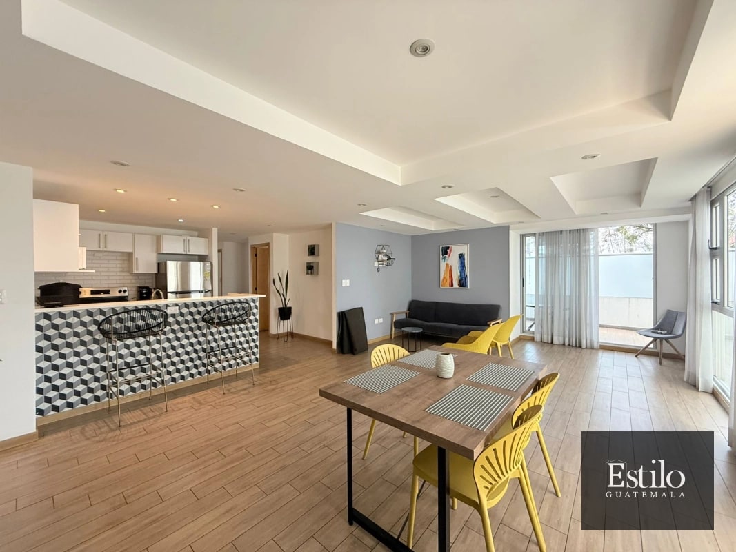 APARTAMENTO AMUEBLADO EN VENTA ZONA 10 - 8