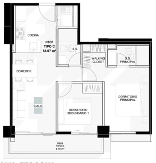 Nuevo apartamento enfrente de fontabella — Apartamento en Venta en Zona 10, Guatemala, Ciudad — miniatura 14 de 14