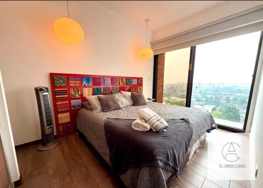 Apartamento amueblado en renta, Brunelo, zona 10 - 4