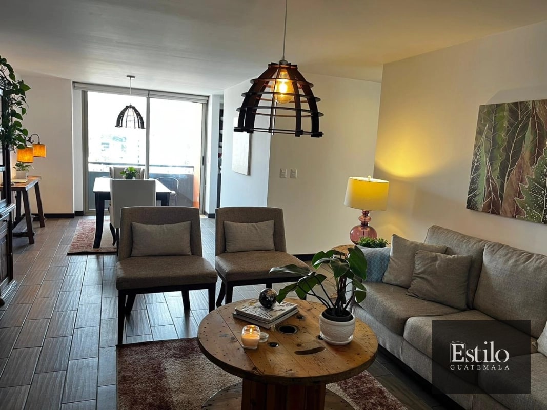 APARTAMENTO AMUEBLADO EN ZONA 10 - 1