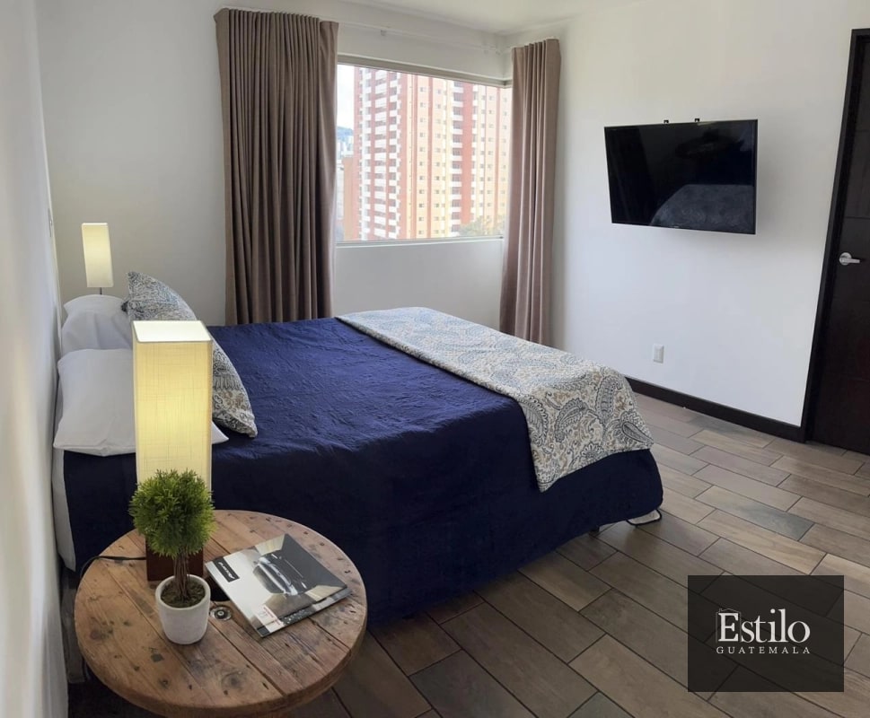 APARTAMENTO AMUEBLADO EN ZONA 10 - 6