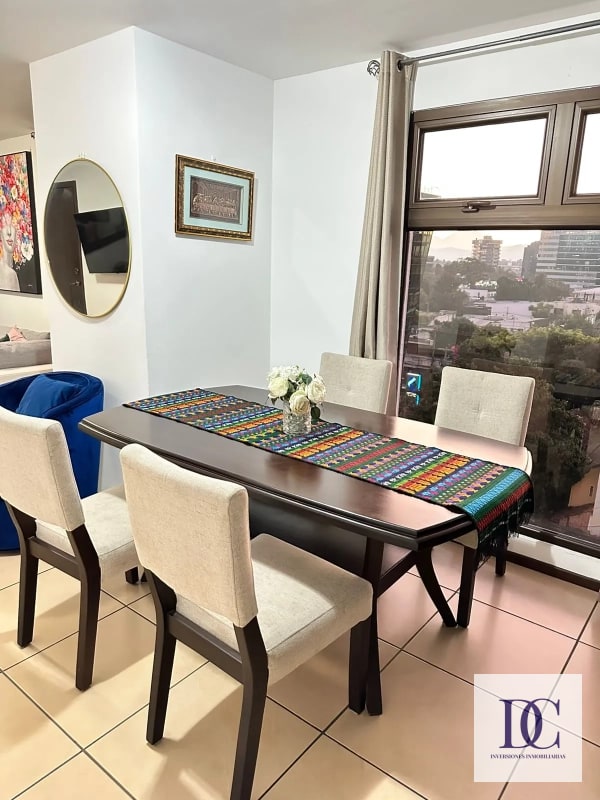 📍 APARTAMENTO EN RENTA AMUEBLADO – EDIFICIO MADELEINE | ZONA 10 - 11