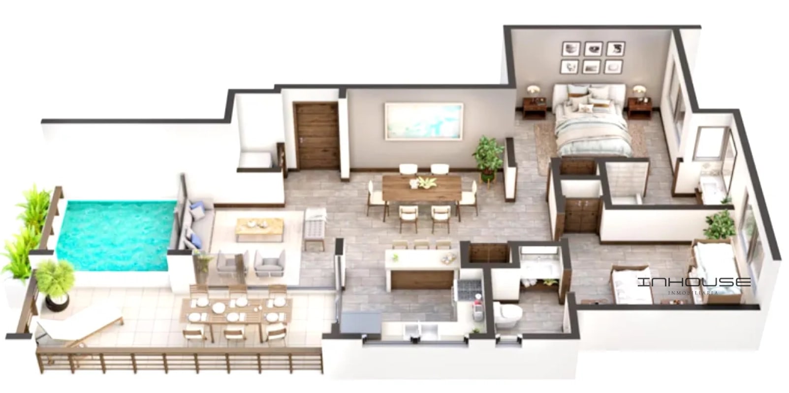 APARTAMENTO EN VENTA EN BLANC MONTERRICO - 3