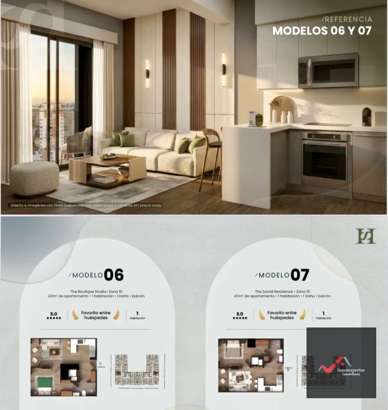 APARTAMENTOS EN PREVENTA – ZONA 10 - 8