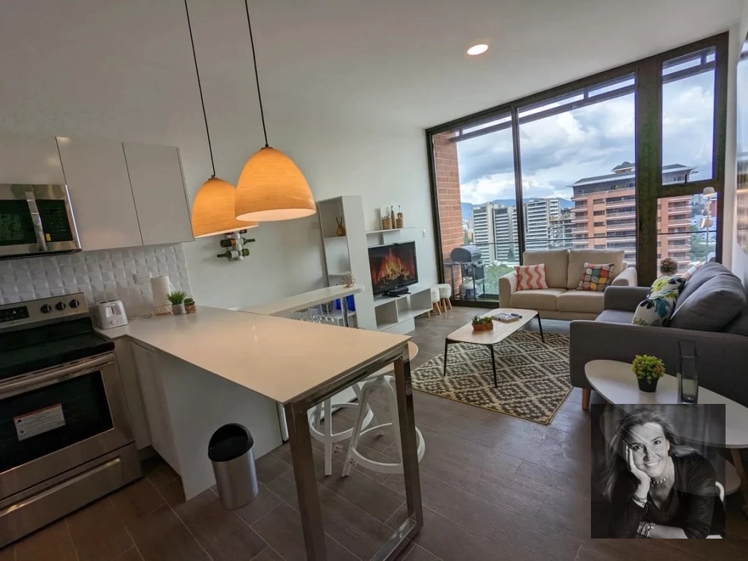 Apartamento Amueblado en Venta – Edificio DiagoSeis, Zona 10 - 16