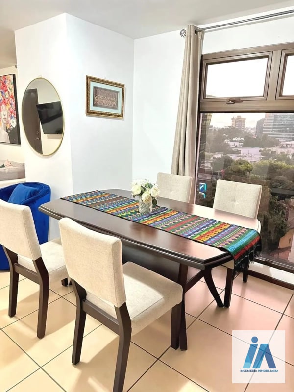 APARTAMENTO AMUEBLADO EN ALQUILER📍 Edificio Madeleine, Zona 10 Disfruta de la comodidad de vivir en Zona 10 - 10