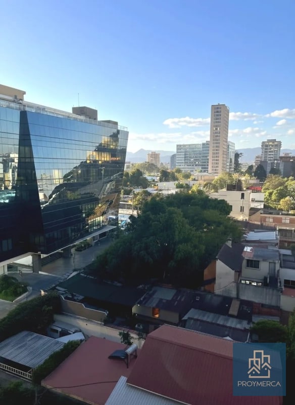 Apartamento amueblado en alquiler, Edificio Madeleine, Zona 10 - 11