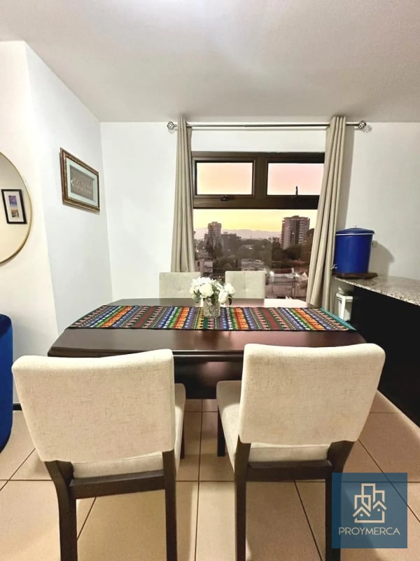 Apartamento amueblado en alquiler, Edificio Madeleine, Zona 10 - 9