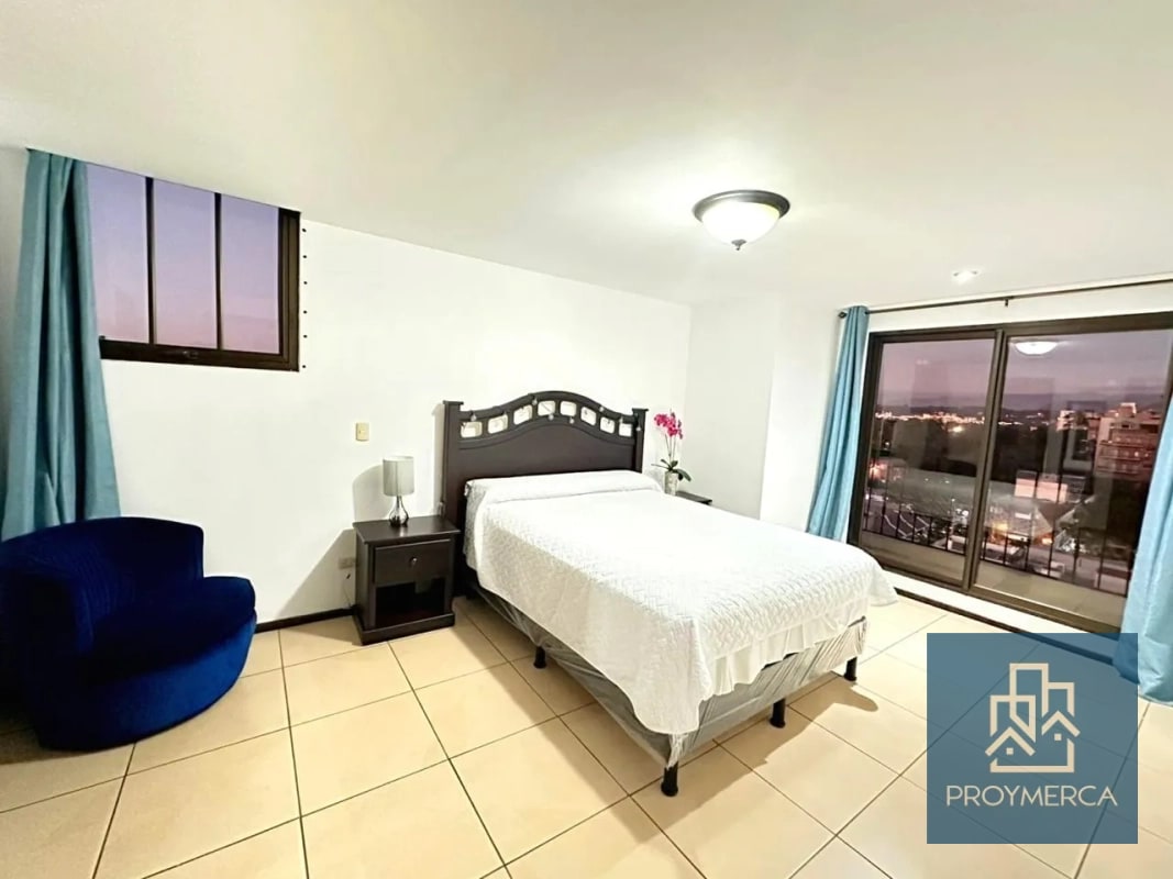 Apartamento amueblado en alquiler, Edificio Madeleine, Zona 10 - 6