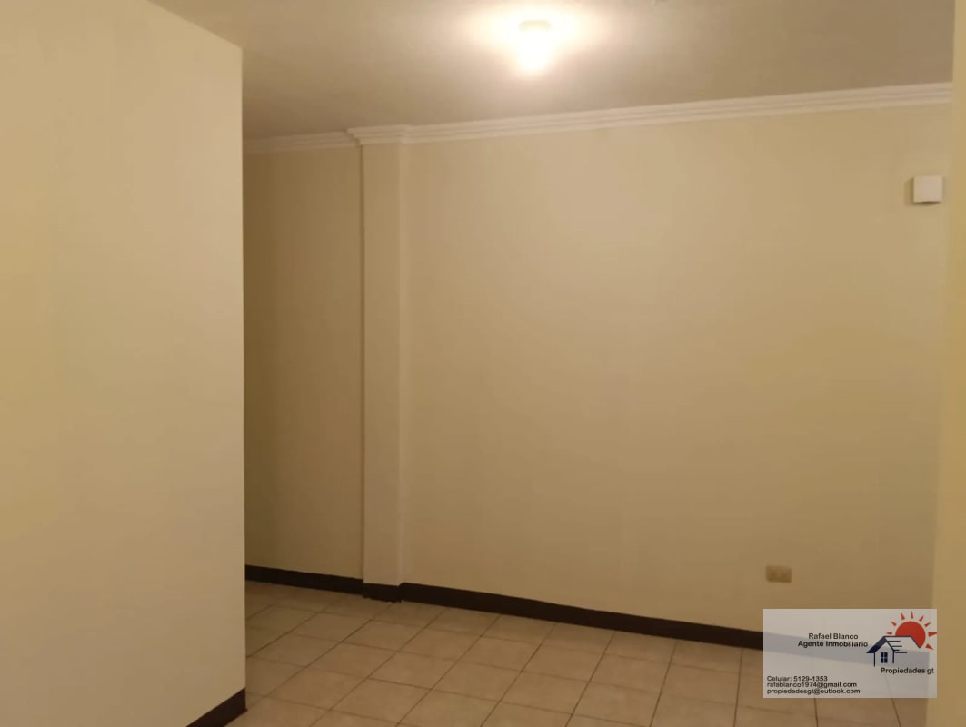 RENTO APTO ZONA 1, DE 2 HAB/SALA,COMEDOR,COCINA/1 BAÑO/1 PARQUEO MOTO/Q.3500 - 8