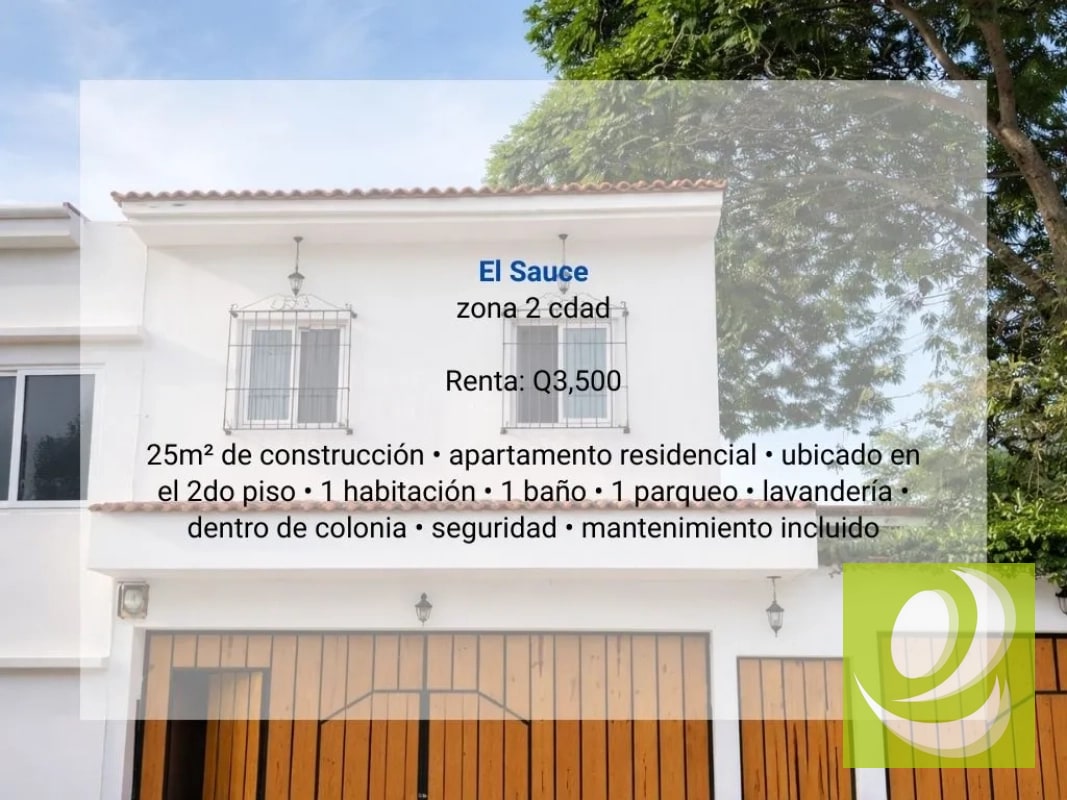 Apartamento en Renta en El Sauce zona 2 cdad - 3