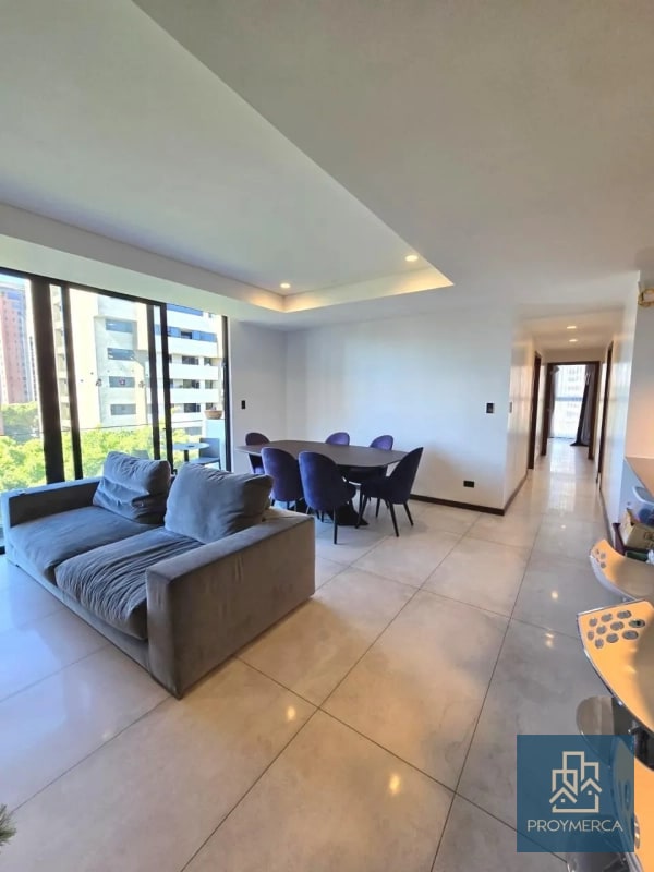 Apartamento semi amueblado en alquiler, Reserva 5ta Avenida, Zona 14 - 1