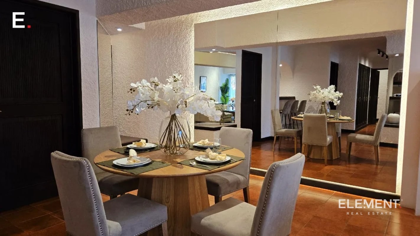 Apartamento con jardín y amueblado en renta- Mediterraneo VH1, Z. 15 - 15
