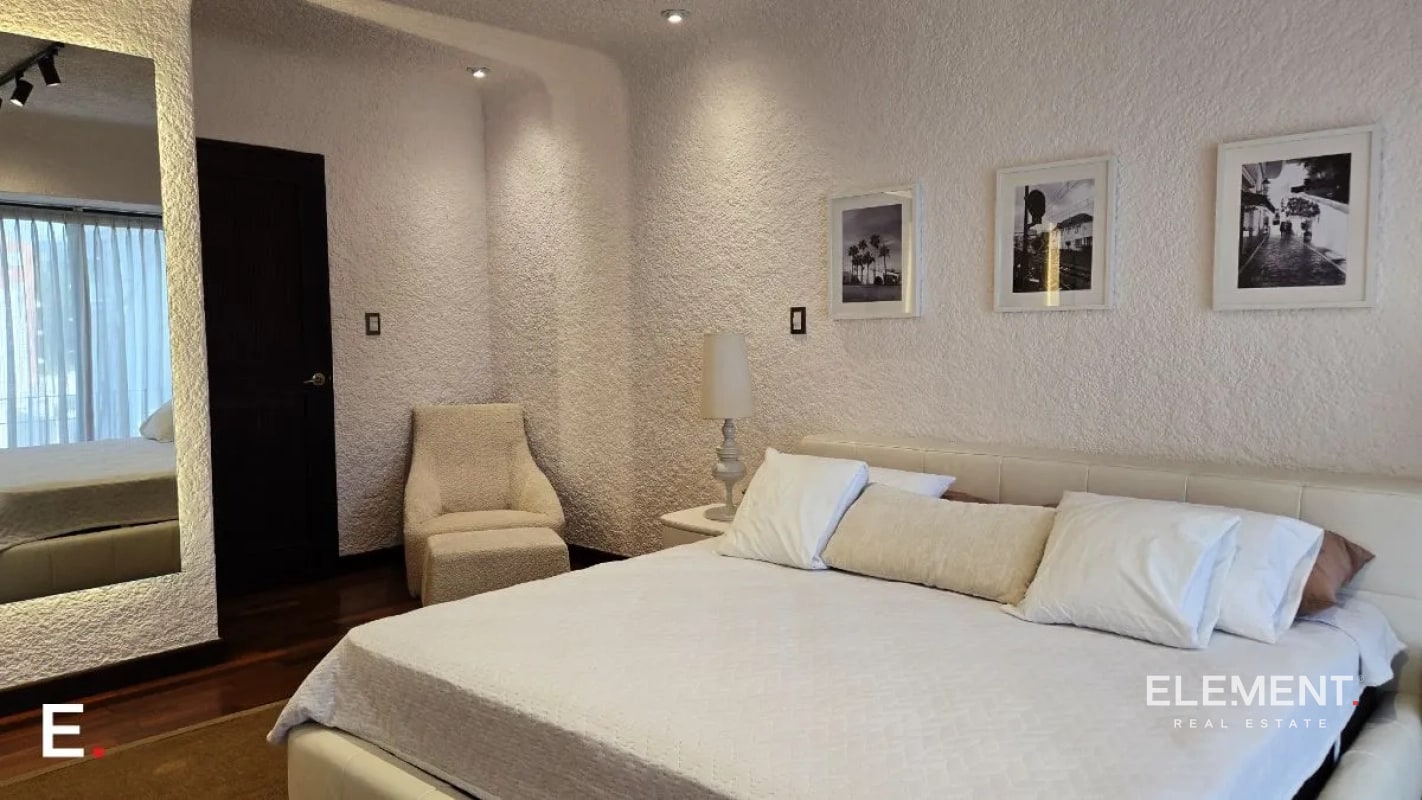Apartamento con jardín y amueblado en renta- Mediterraneo VH1, Z. 15 - 7