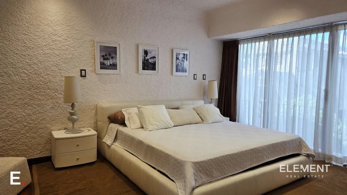 Apartamento con jardín y amueblado en renta- Mediterraneo VH1, Z. 15 - 6
