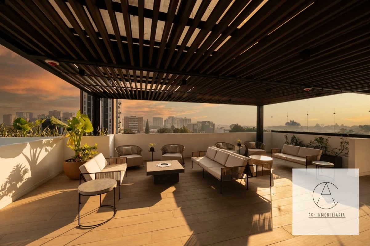 Apartamento amueblado en renta con jardín privado - 2
