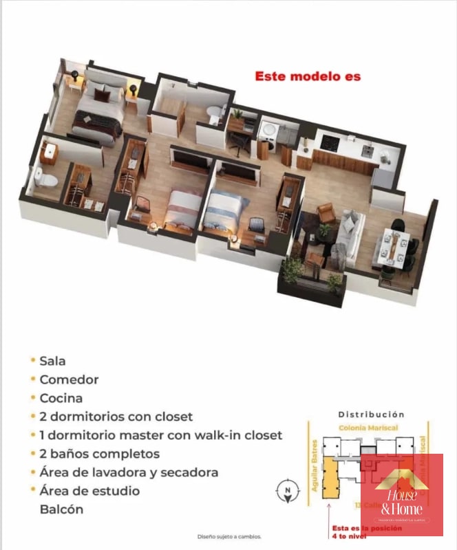 Apartamento en renta zona 11-SANTINA-Mariscal - 4