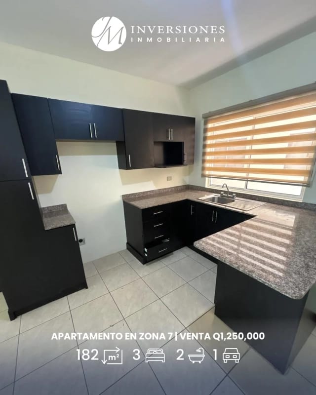 Apartamento en venta en zona 7 con jardín — Apartamento en Venta en Zona 7, Guatemala, Ciudad — foto 1 de 12