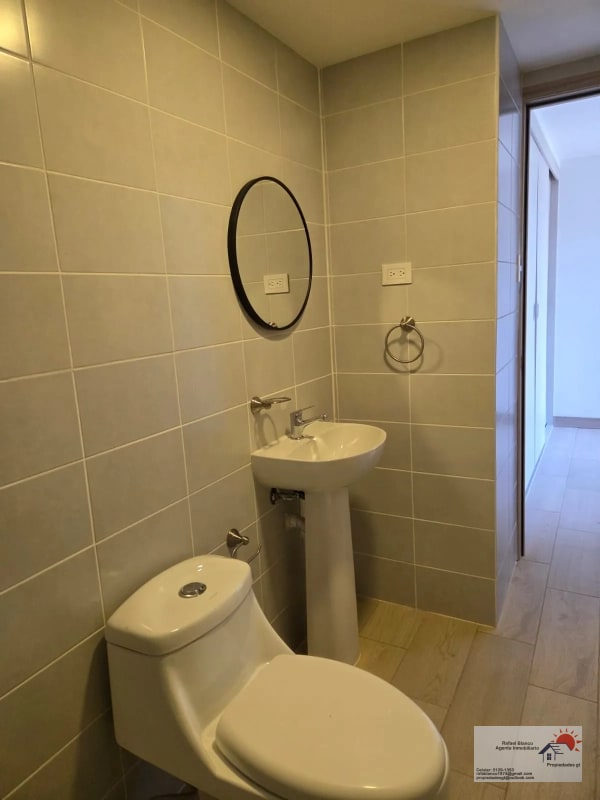 RENTO APTO Z.12 EDIF. ARMONIA REF.6901 *70M2, 3 HAB, 2 BAÑOS, 2 PARQUEOS, BODEGA, LINEA BLANCA Q.6000* - 7