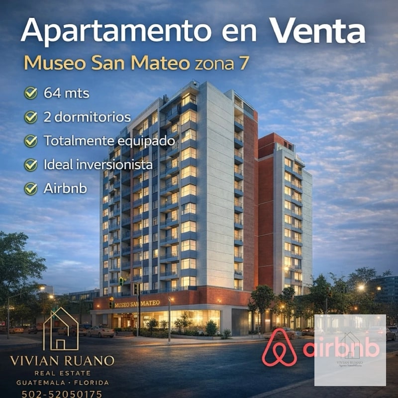 Apartamento en venta zona 7 - 1