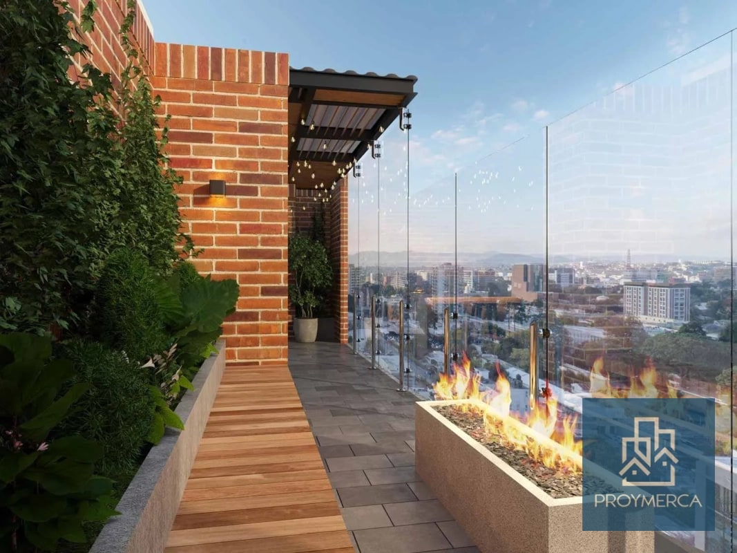 Apartamento amueblado, ideal para inversión en venta, Edificio Fiamene, Zona 10 - 1