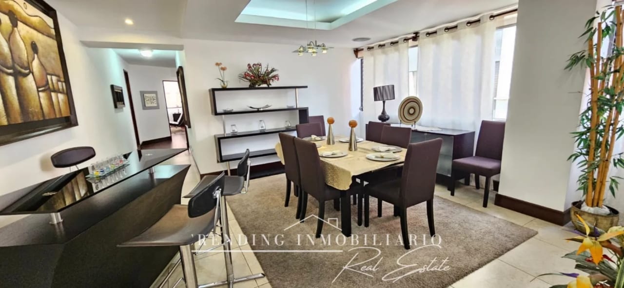 Apartamento en venta zona 10 Edificio Morada del Acueducto amueblado de 3 habitaciones 161m² + 2 parqueos — Apartamento en Venta en Moradas del Acueducto, Zona 10, Guatemala, Ciudad — foto 9 de 14