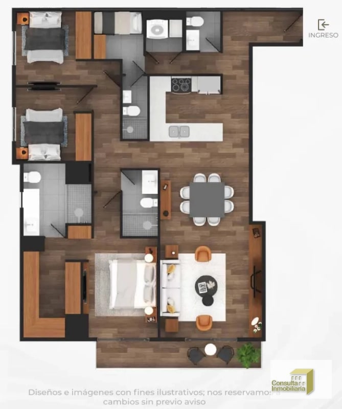 ZONA 10/CASALINI LOS ARCOS*/155.83m² - 1