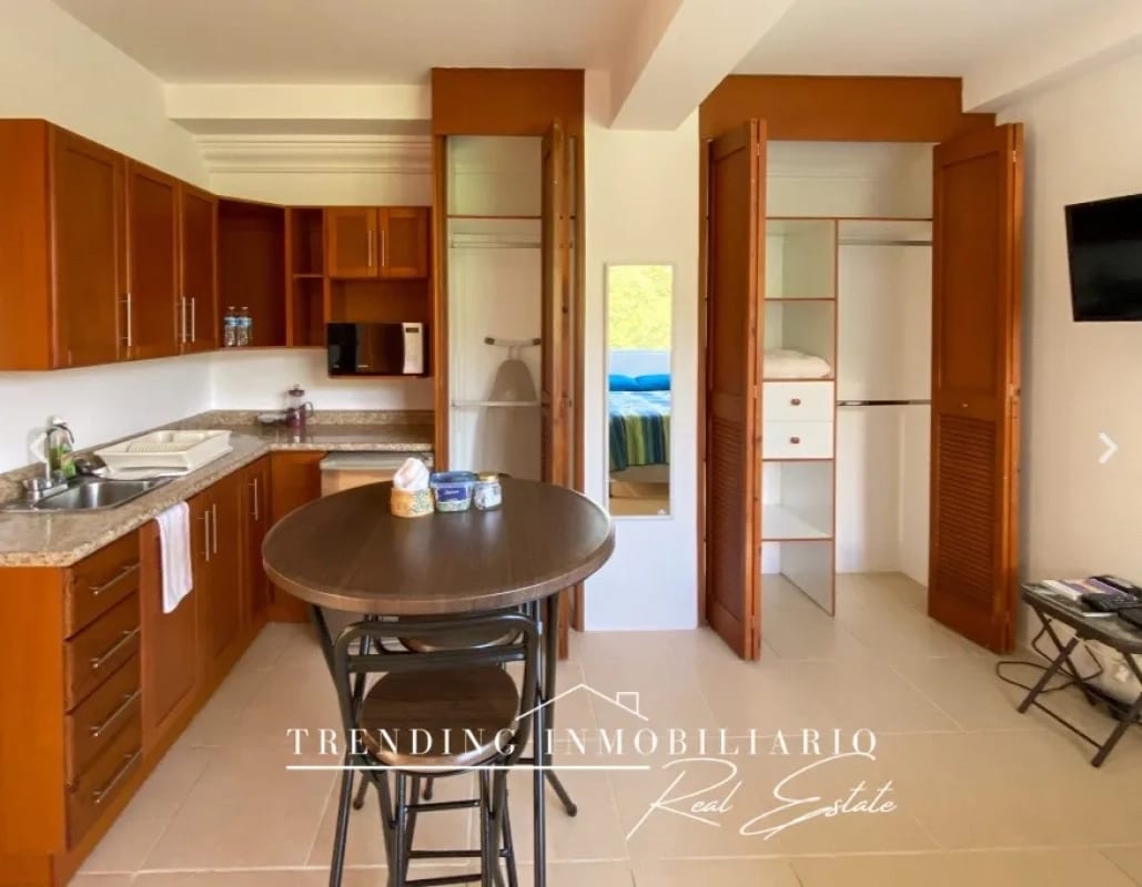 Apartamento en renta zona 16 edificio dentro de La Montaña de una habitación + un parqueo — Apartamento en Alquiler en Zona 16, Guatemala, Ciudad — foto 1 de 10