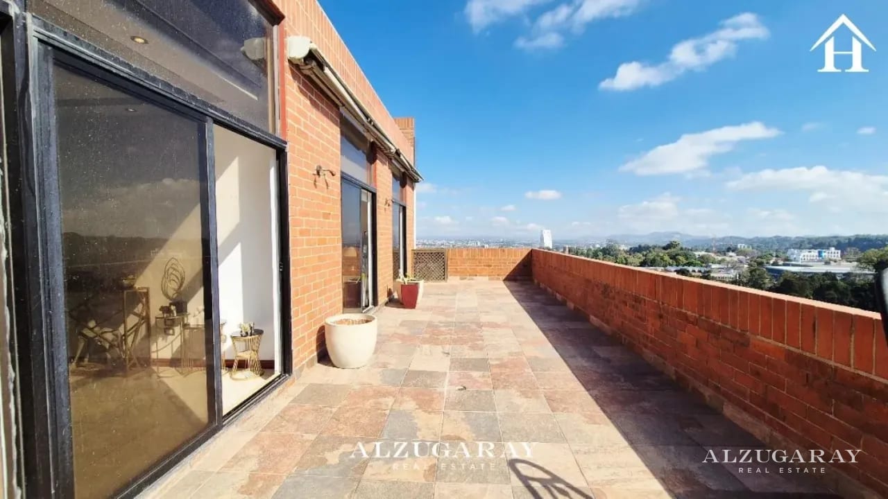 PENTHOUSE AMUEBLADO C/ TERRAZA - 3 HAB. / VISTA HERMOSA I Z.15 — Apartamento en Alquiler en Zona 15, Guatemala, Ciudad — foto 3 de 10