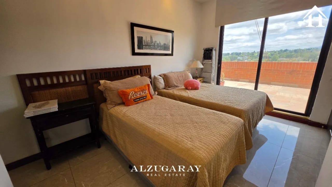 PENTHOUSE AMUEBLADO C/ TERRAZA - 3 HAB. / VISTA HERMOSA I Z.15 — Apartamento en Alquiler en Zona 15, Guatemala, Ciudad — foto 7 de 10